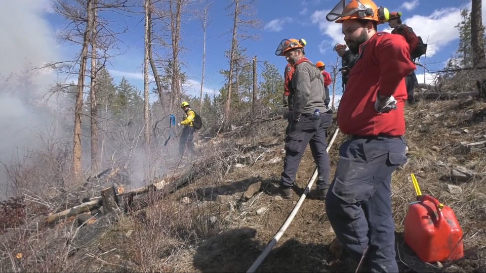 Crews prepare for wildfire season in the Okanagan