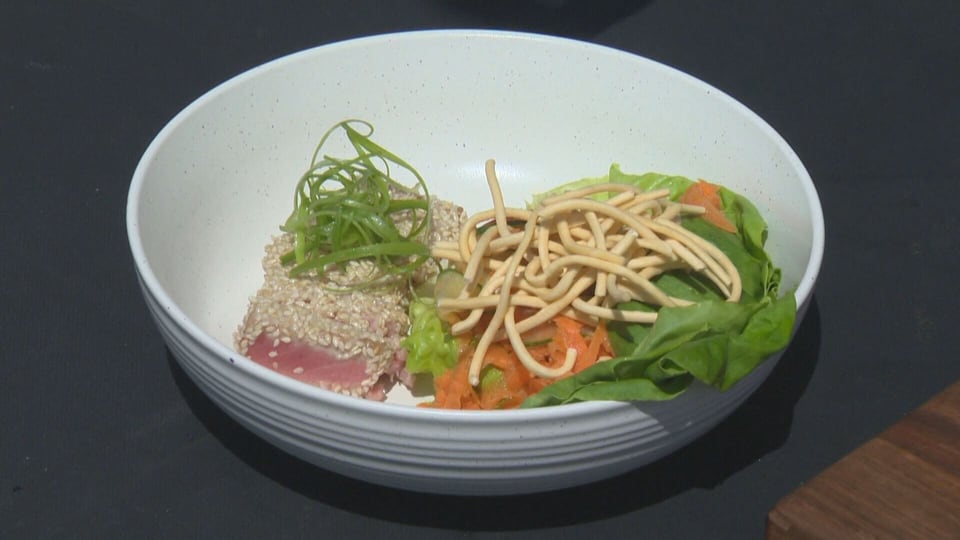 Get Grilling: Getting some grilled goodness in a salad