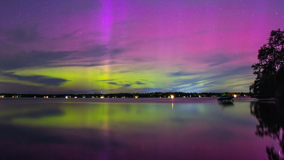 Northern Lights dazzle over Orillia