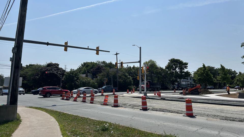 Halifax street undergoing major construction