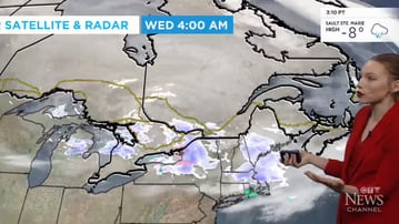 Snow in Ontario heading to Atlantic Canada: Update on Canada-wide weather forecast