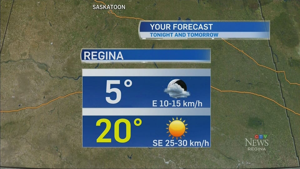Clear conditions in Sask. heading into weekend