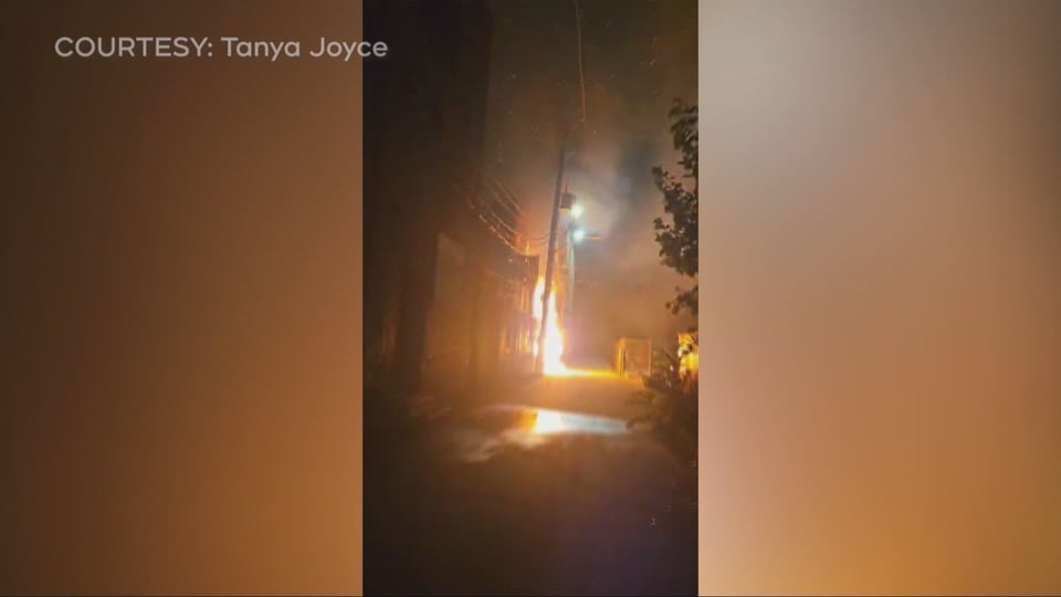 Ottawa Street fire and gas line break
