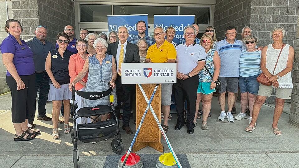 Fedeli announces $800K for East Ferris Community Centre revamp