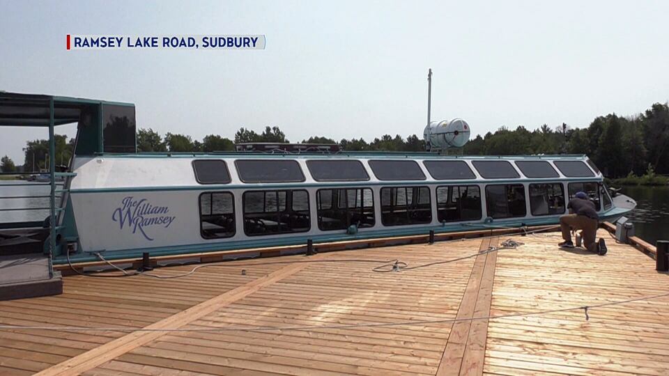Science North dock upgrades bring back Sudbury’s well-known tour boat