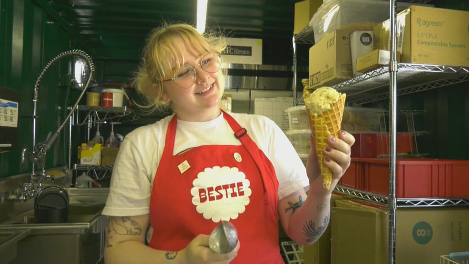 Solar-powered ice cream in Crestwood