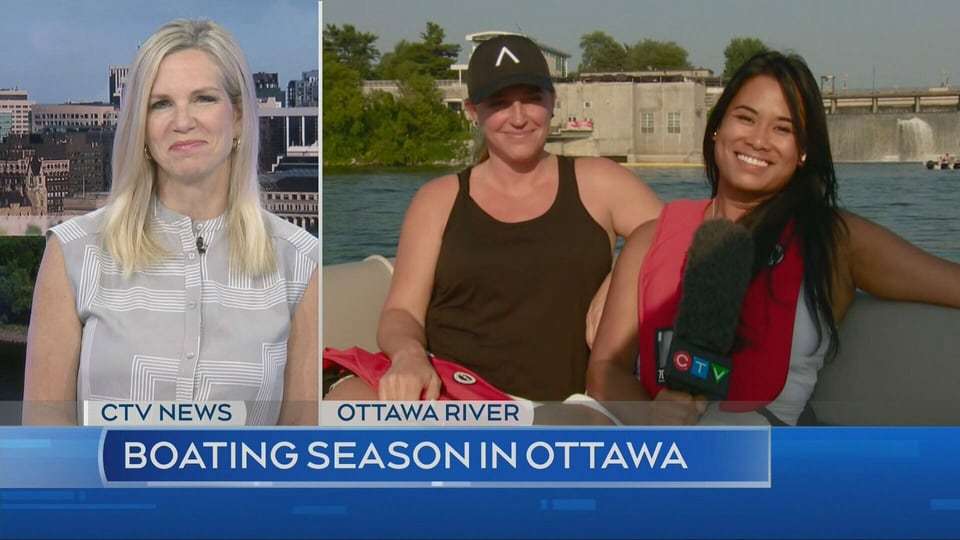 Boating season on the Ottawa River