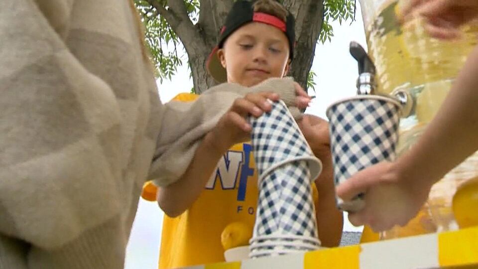 Lemonade sales helping cancer patients