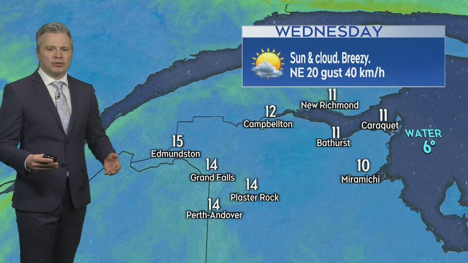 Maritime weather forecast for May 20