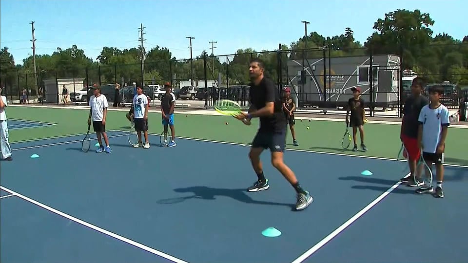 The World's best doubles player takes the tennis court in Brampton