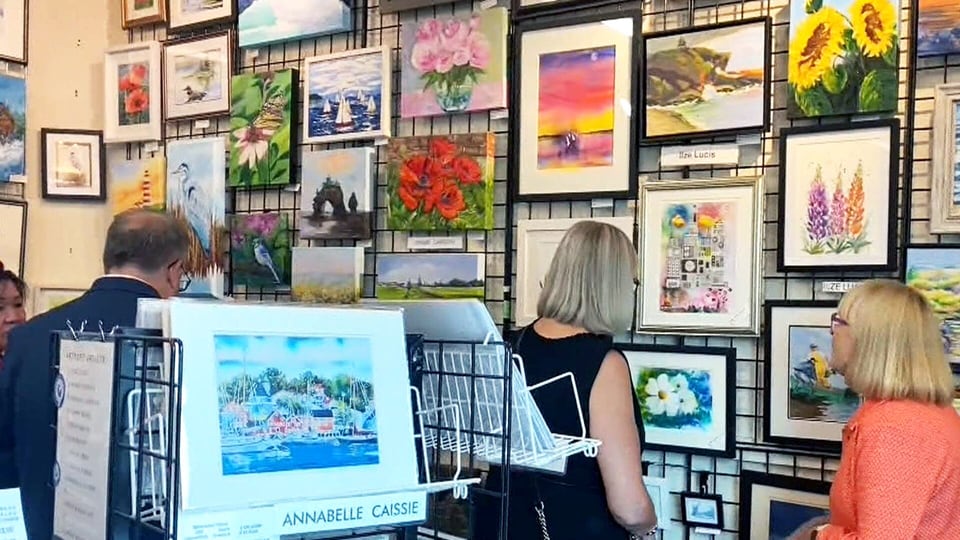 Airport gallery features NS art and artists