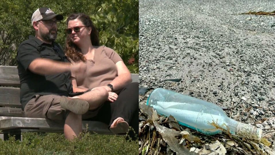 CTV National News: A message in a bottle from Newfoundland, 13 years later