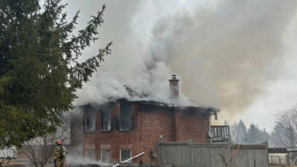 Suspicious fire at Essa Township home under investigation