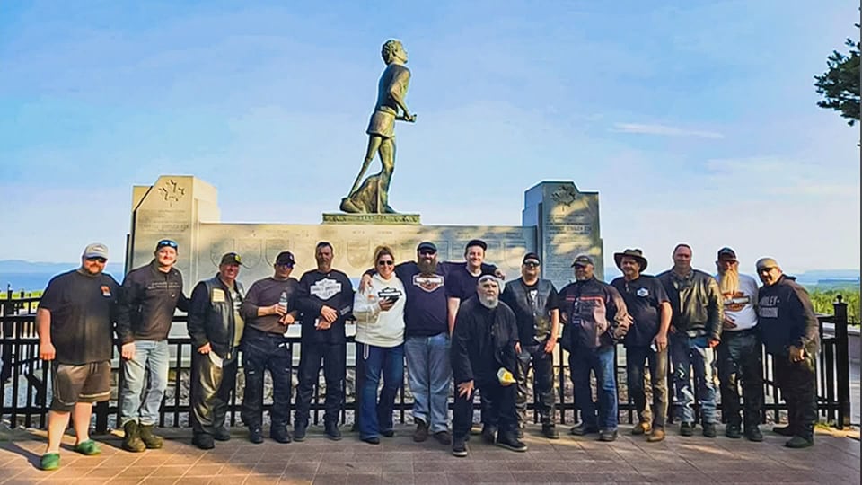 Northern Ont. bikers smash $14K target in leukemia awareness ride