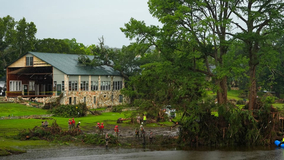 Devastation in Texas after heavy floods sweep through summer camp, killing children and counsellors