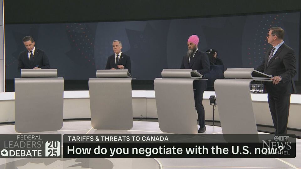 How should Canada negotiate with the U.S.? Party leaders discuss