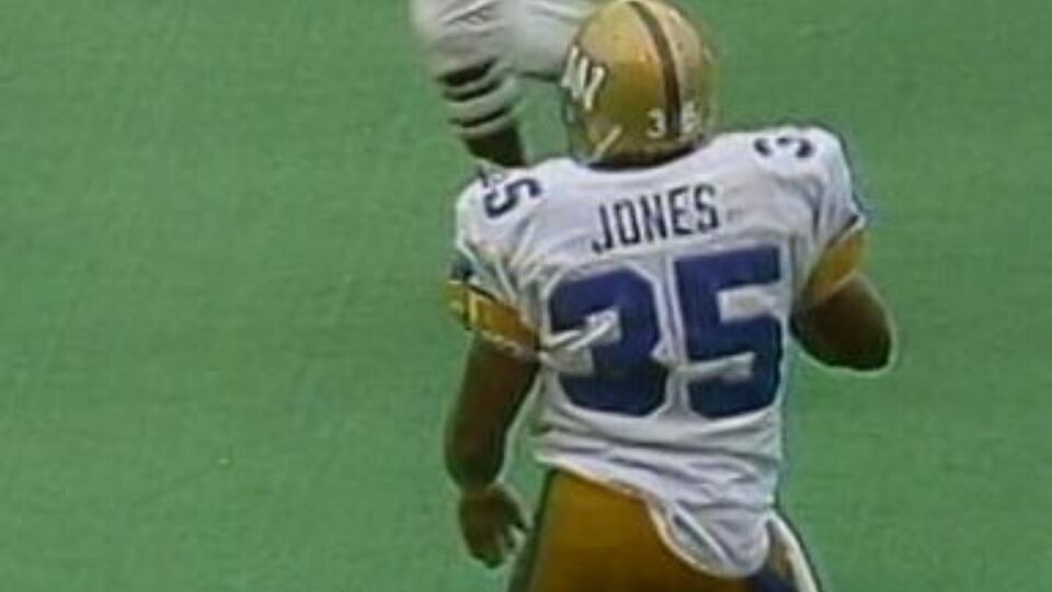 Tyrone Jones to be honoured by Blue Bombers