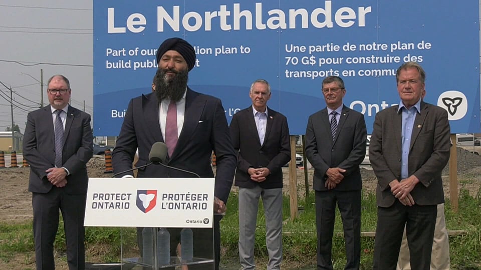 Northlander rail service station takes shape in Timmins