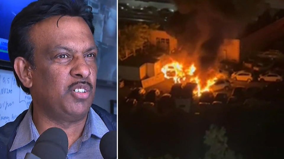 ‘Absolutely terrible’: Auto shop owner on suspected arsons of several vehicles