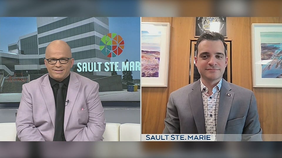 Sault Ste. Marie's mayor takes a seat in the Mayor's Chair
