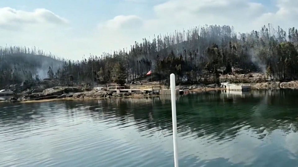 Dangerous conditions fuelled by heat and wind complicating Newfoundland's wildfire fight