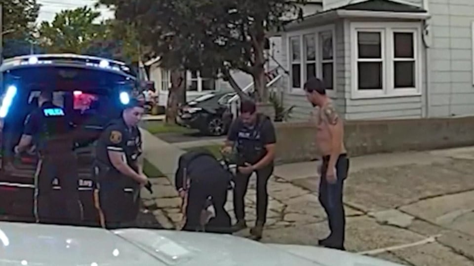 Choking 1-year-old saved by police in New Jersey