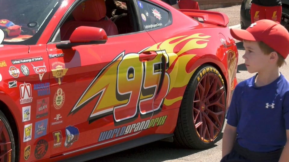CTV National News: A P.E.I. pitstop for car transformed to look like Lightning McQueen