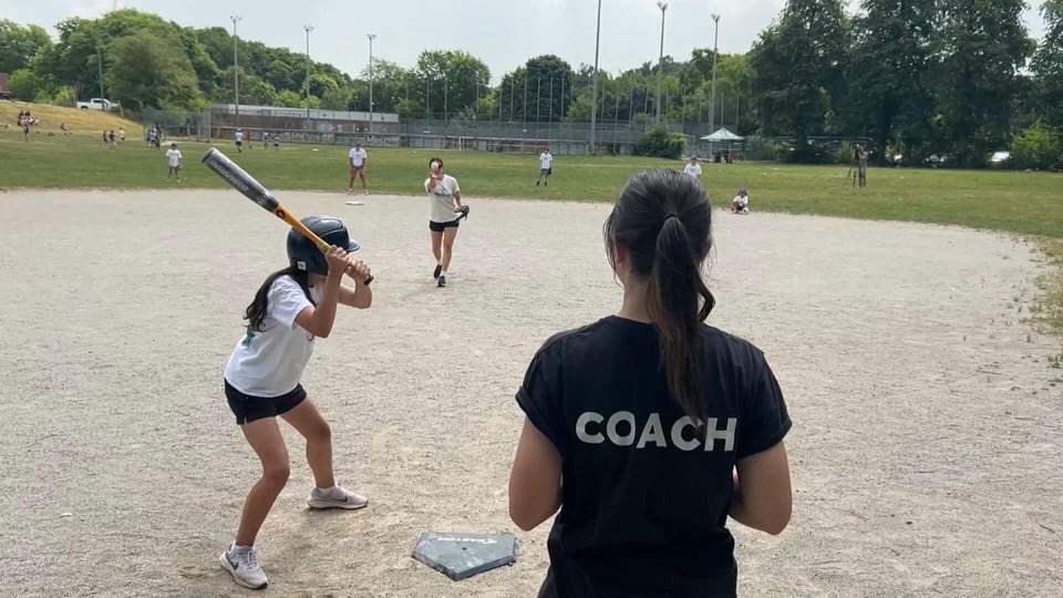 North Toronto girls baseball camp teaches the importance of hard work