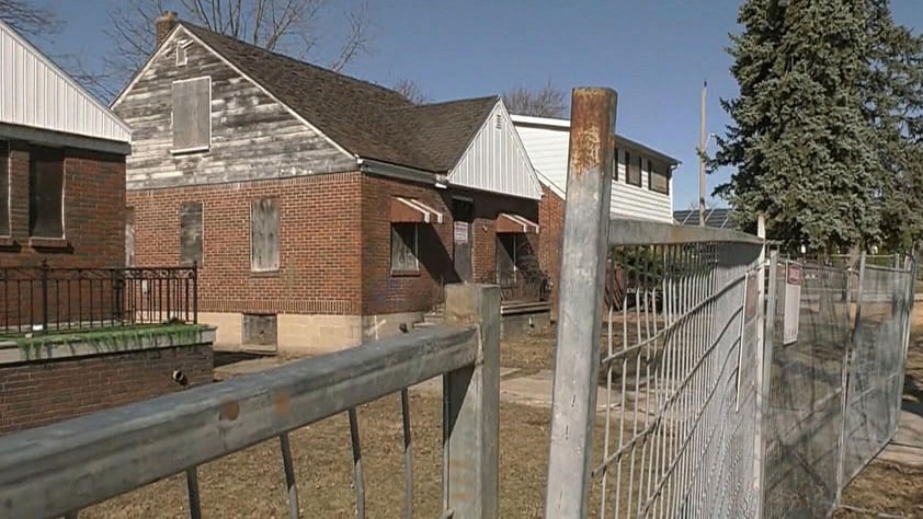 West end home demolition