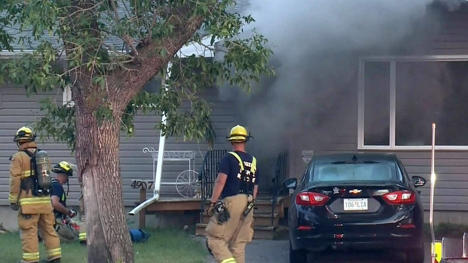 One person taken to hospital after Regina house fire