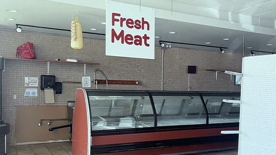Unexpected grocery store closure