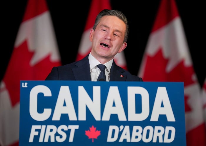 LIVE NOW: Conservative Leader Pierre Poilievre delivers remarks in Quebec