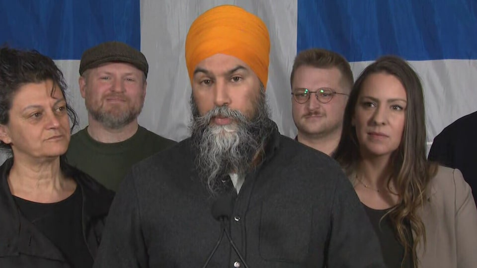 NDP Leader Jagmeet Singh announces his party’s platform for Quebec