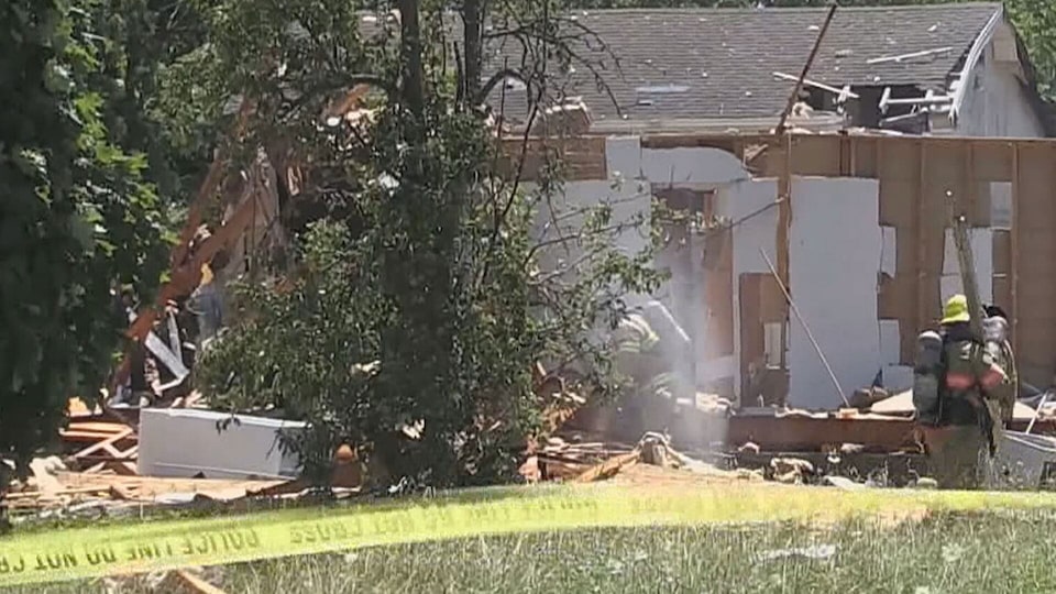 House explosion in London
