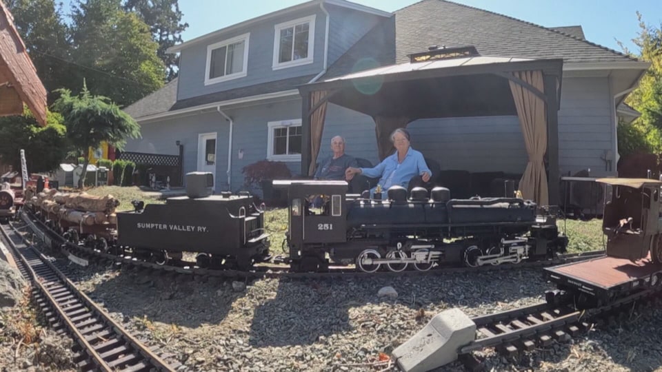 Sawatsky Sign-Off: Train garden