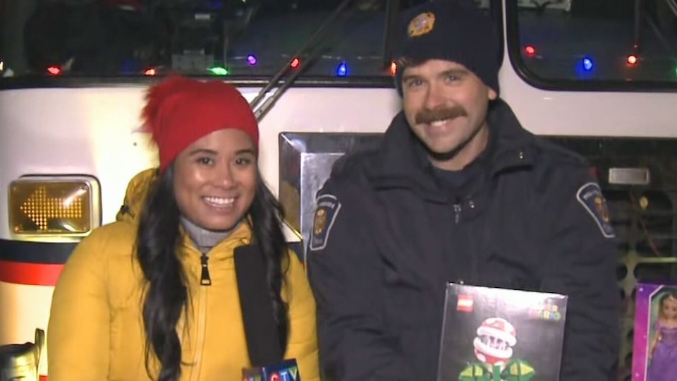 Help Santa Toy Parade on Saturday