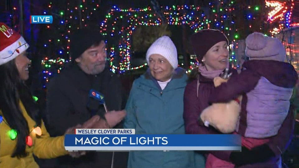 The Magic of Lights at Wesley Clover Parks