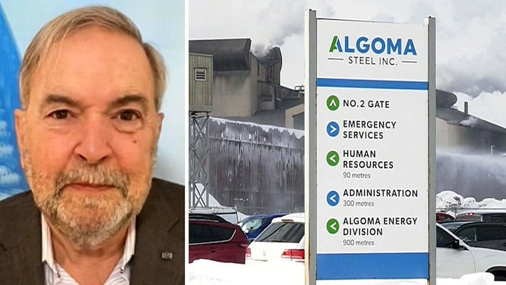 Mulcair: Algoma loan ‘the responsible thing’ for a ‘steel industry that’s really on the edge’