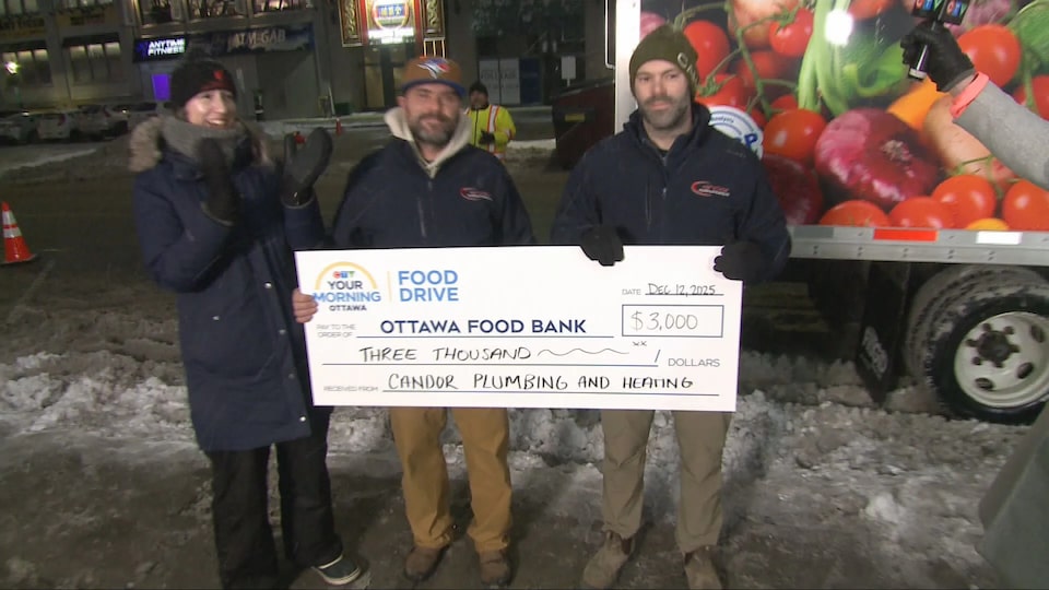 CTV Your Morning Ottawa Food Drive: Candor Plumbing and Heating