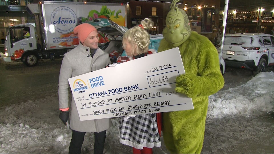 CTV Your Morning Ottawa Food Drive: Nancy Allen RE/MAX Hallmark Realty Group