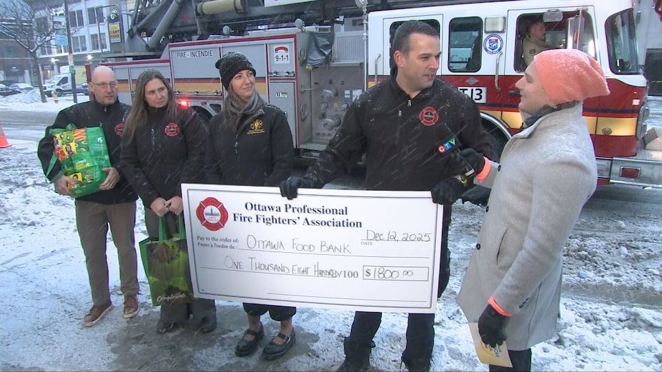 CTV Your Morning Ottawa Food Drive: Ottawa Professional Firefighters Association