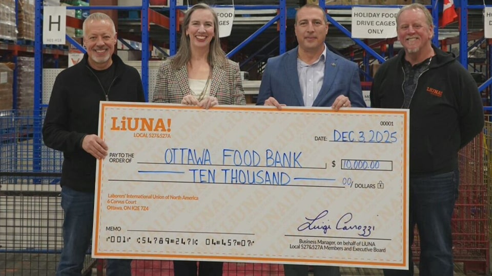 CTV Your Morning Ottawa Food Drive: Liuna! Labourers’ International Union of North America