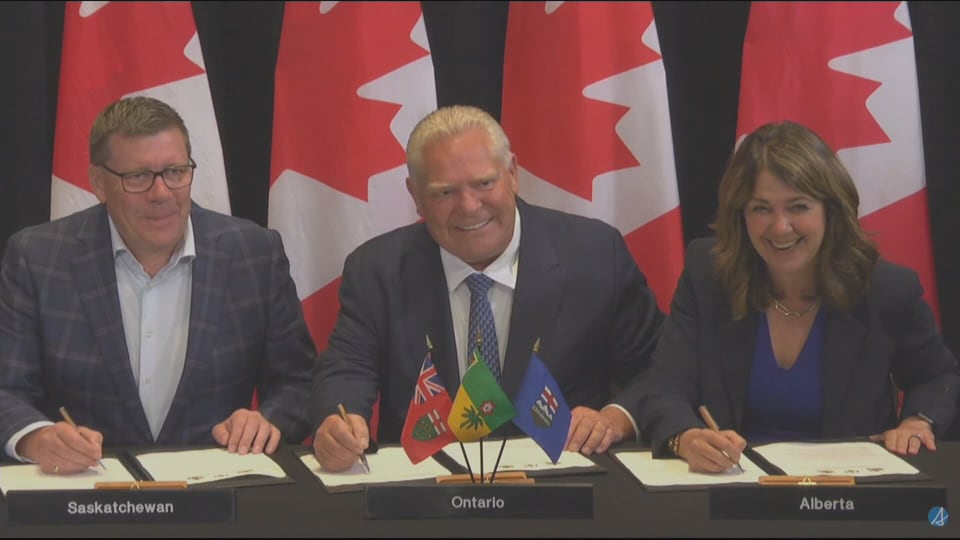 Saskatchewan joins Alberta-Ontario pipelines MOU