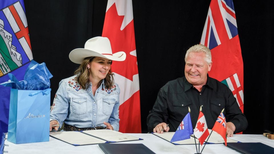 Reid: Premiers Smith and Ford ‘thinking more east-west instead of north-south' in signing memorandum