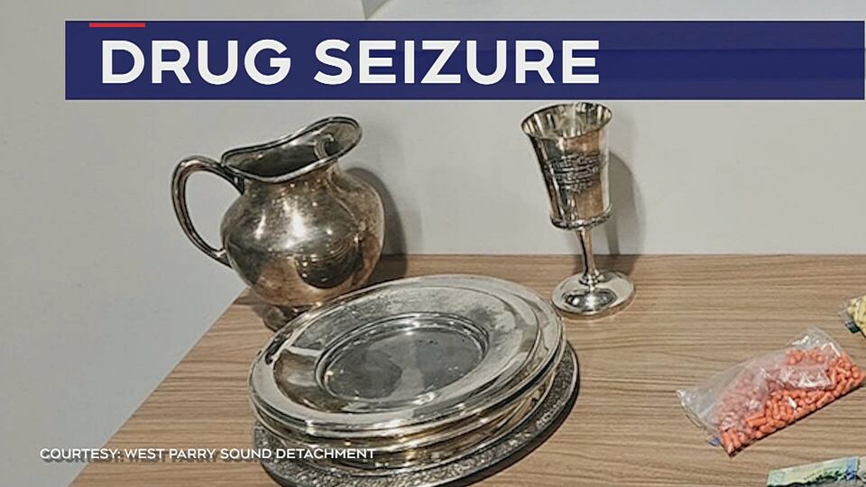 Police recover drugs, cash, gold and church silverware in Parry Sound drug bust
